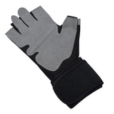 WRAP LIFTING GLOVES-Black